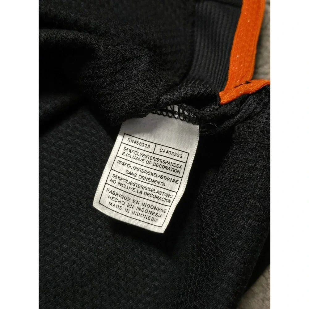 VTG Nike OSU Oklahoma State Cowboys Dri-FIT Polo Shirt‎ Mens XL Black Orange EUC